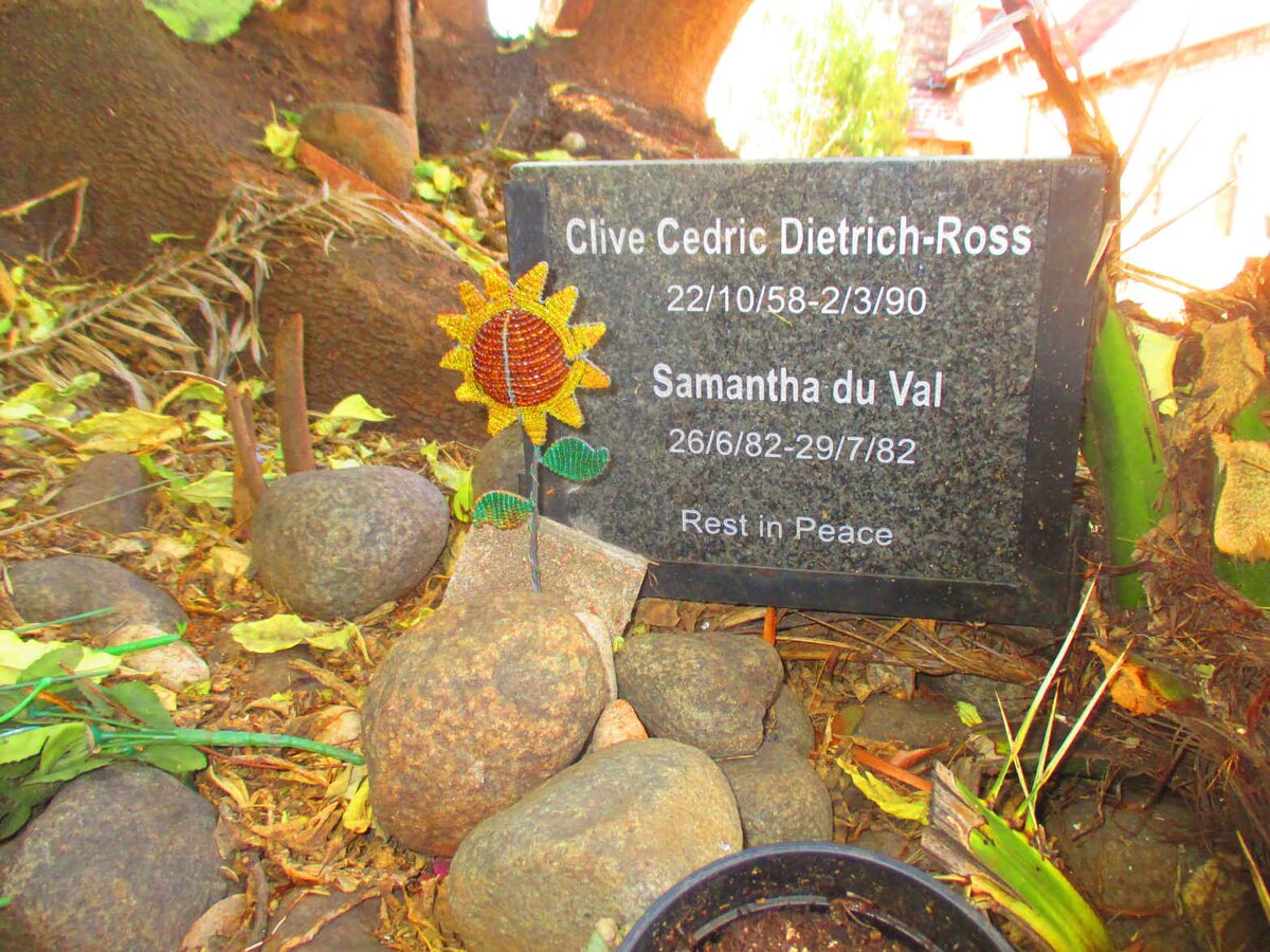 ROSS Clive Cedric, DIETRICH 1958-1990 :: DU VAL Samantha 1982-1982