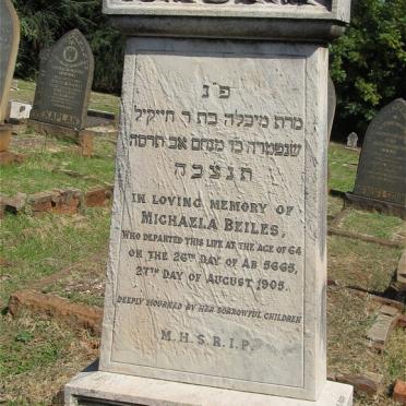 BEILES Michaela -1905