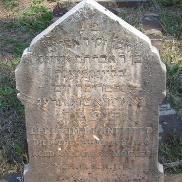 BLANKFIELD Ephraim -1913