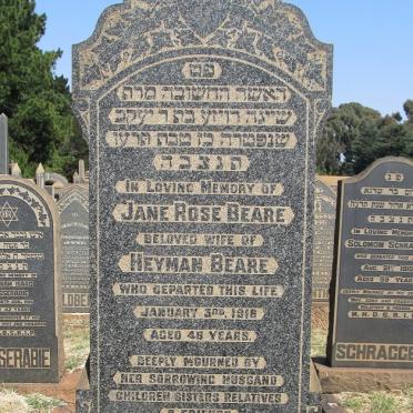 BEARE Jane Rose -1918