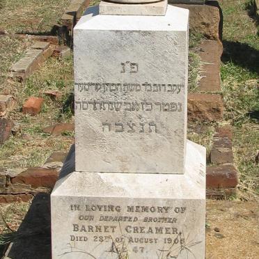 CREAMER Barnet -1905