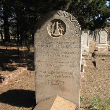 CAMPBELL Henry Murray -1889