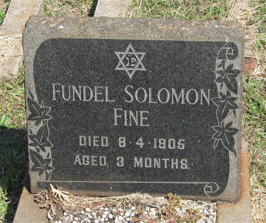 FINE Fundel Solomon -1905