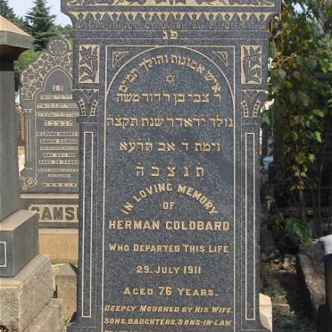 GOLDBARD Herman -1911