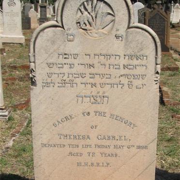 GABRIEL Theresa -1892