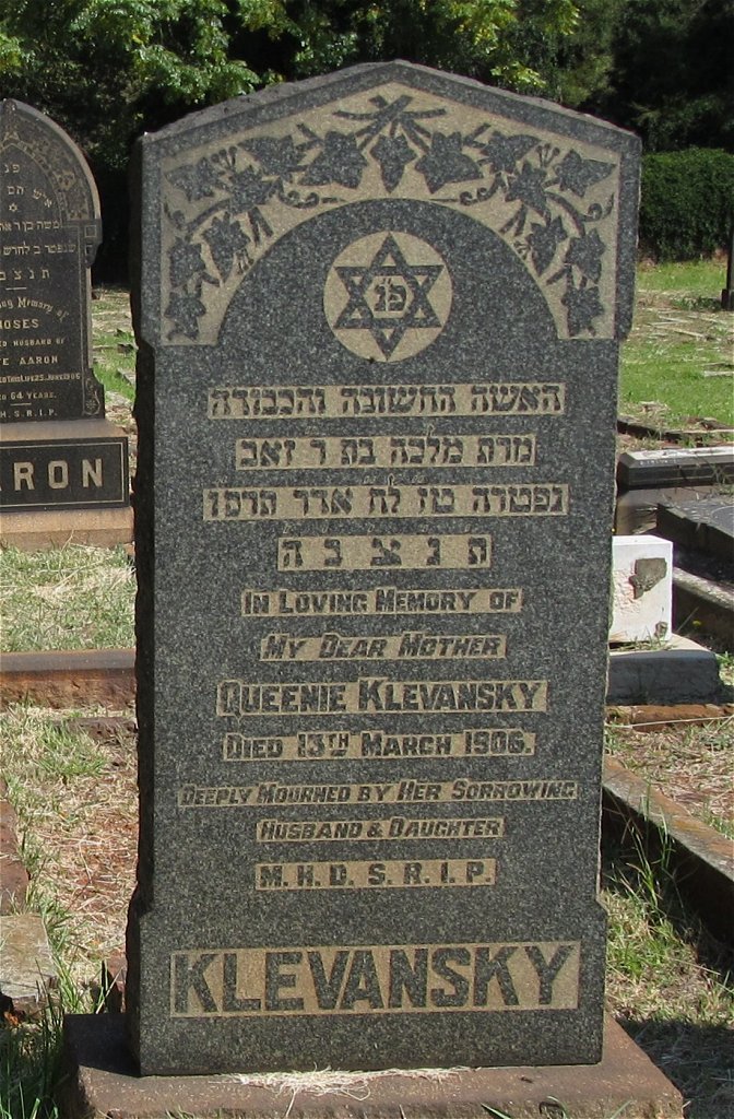 KLEVANSKY Queenie -1906