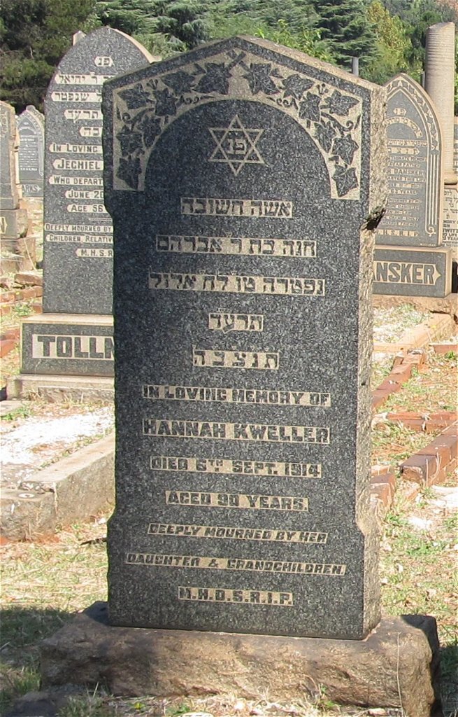 KWELLER Hannah -1914