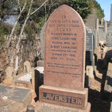 LAVENSTEIN Lena -1918