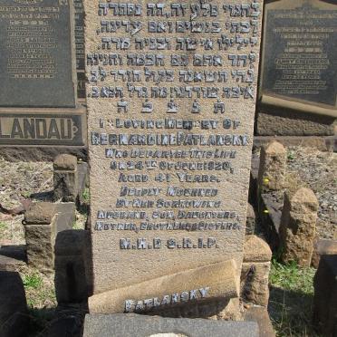 PATLANSKY Bernardine -1920