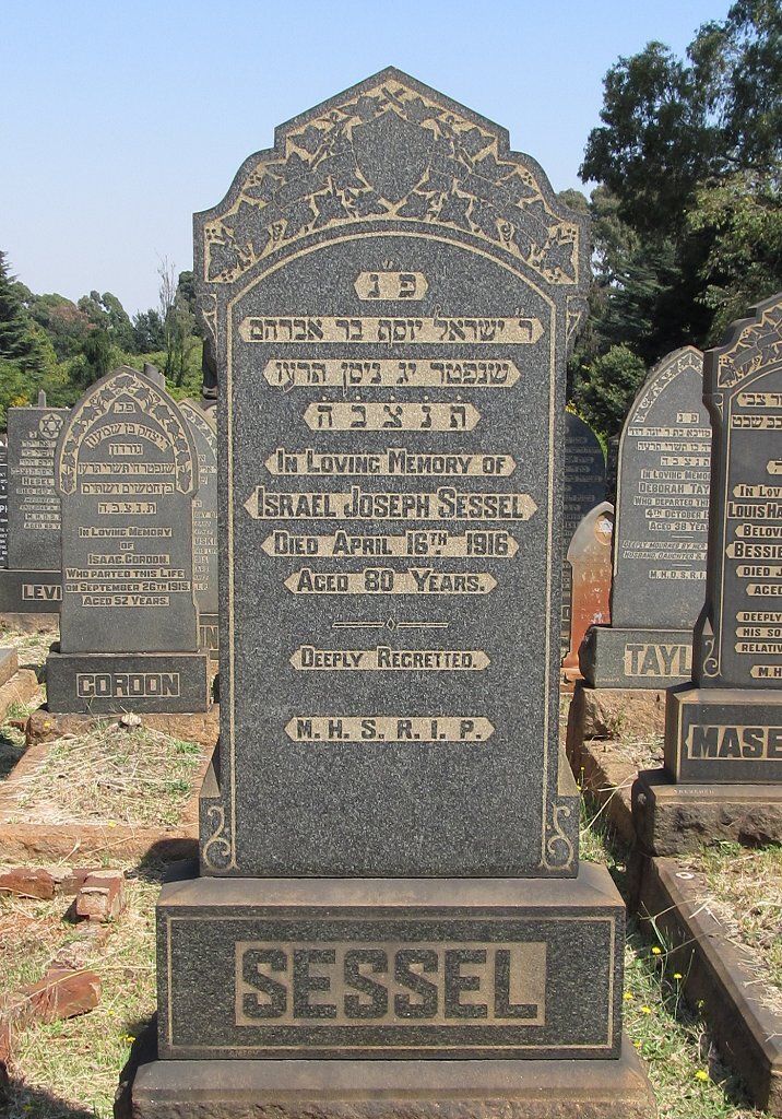 SESSEL Israel Joseph -1916