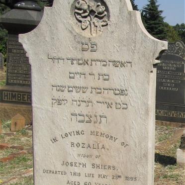 SHIERS Rozalia -1895