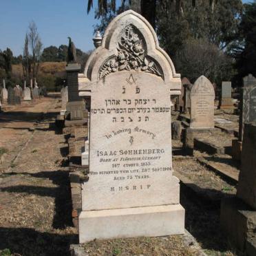 SONNENBERG Isaac 1833-1906