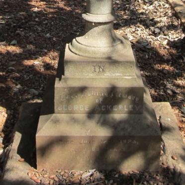 ACKERLEY George -1923