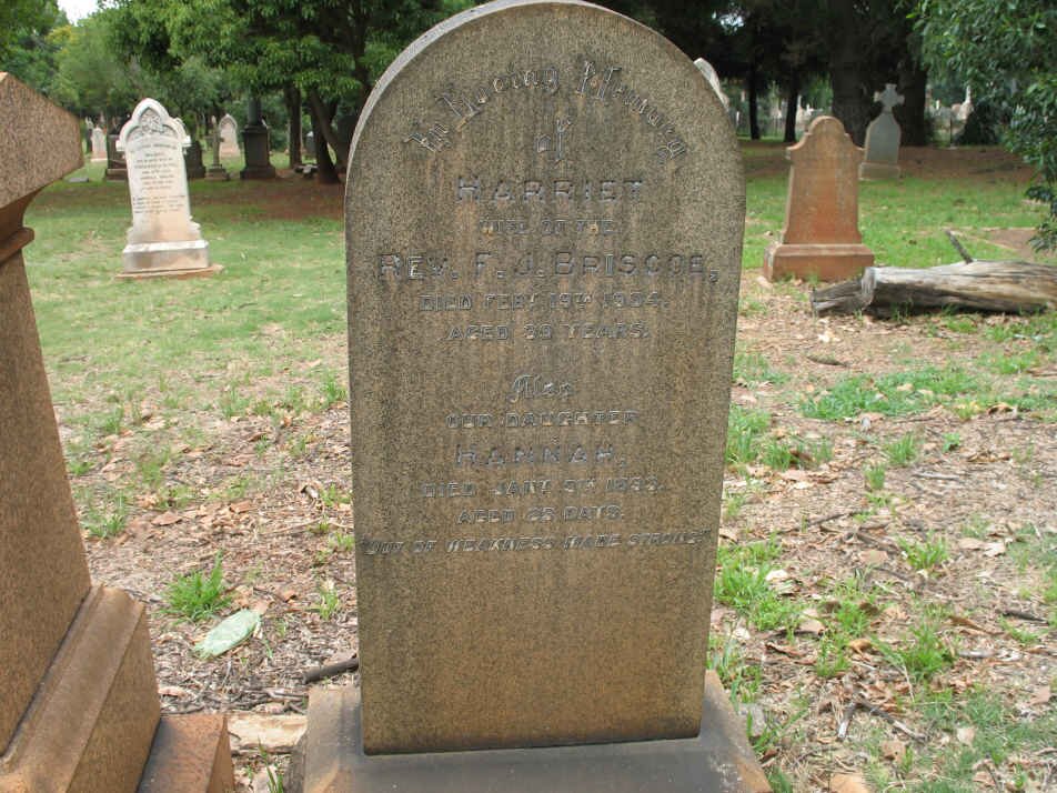 BRISCOE Harriet -1904 :: BRISCOE Hannah -1902