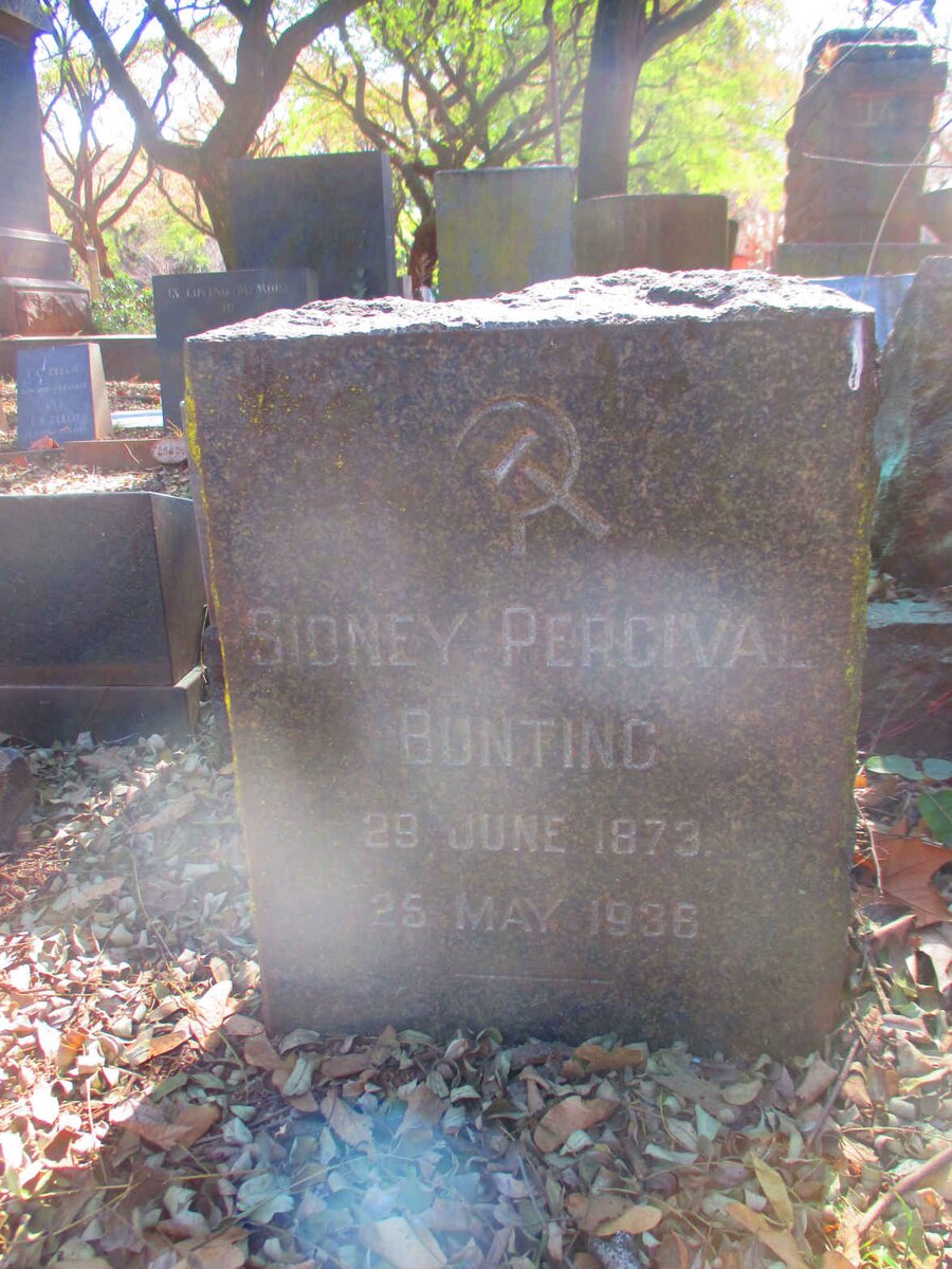 BUNTING Sidney Percival 1873-1936