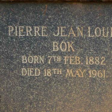 BOK Pierre Jean Louis 1882-1961