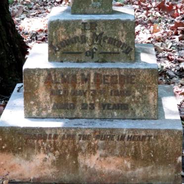 BEGBIE Alma M. -190?