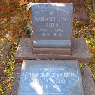 BEITH Frederick William  -1952 &amp; Margaret Joan  -1943