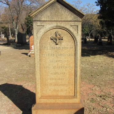 CARMICHAEL Charles 1864-1890