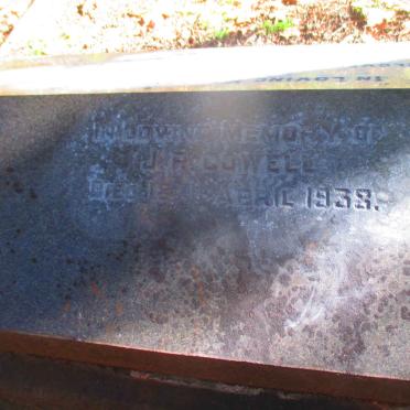 COWELL J.R. -1938 :: COWELL Louisa -1925 :: COWELL Alys Eve -1899 _3