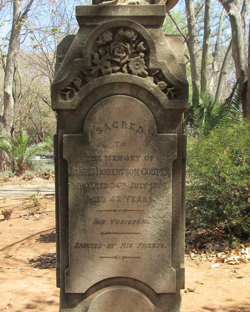 COUPER James Robertson -1897