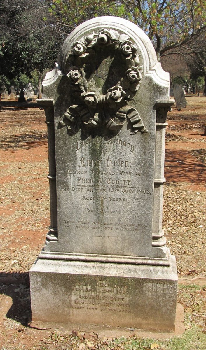 CUBITT Annie Helena -1902