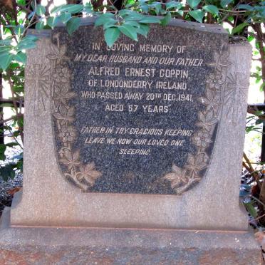 COPPIN Alfred Ernest -1941