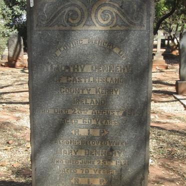 DENNEHY Timothy -1914 &amp; Mary -1921