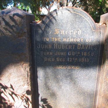 DAVIES John Hubert 1858-1918