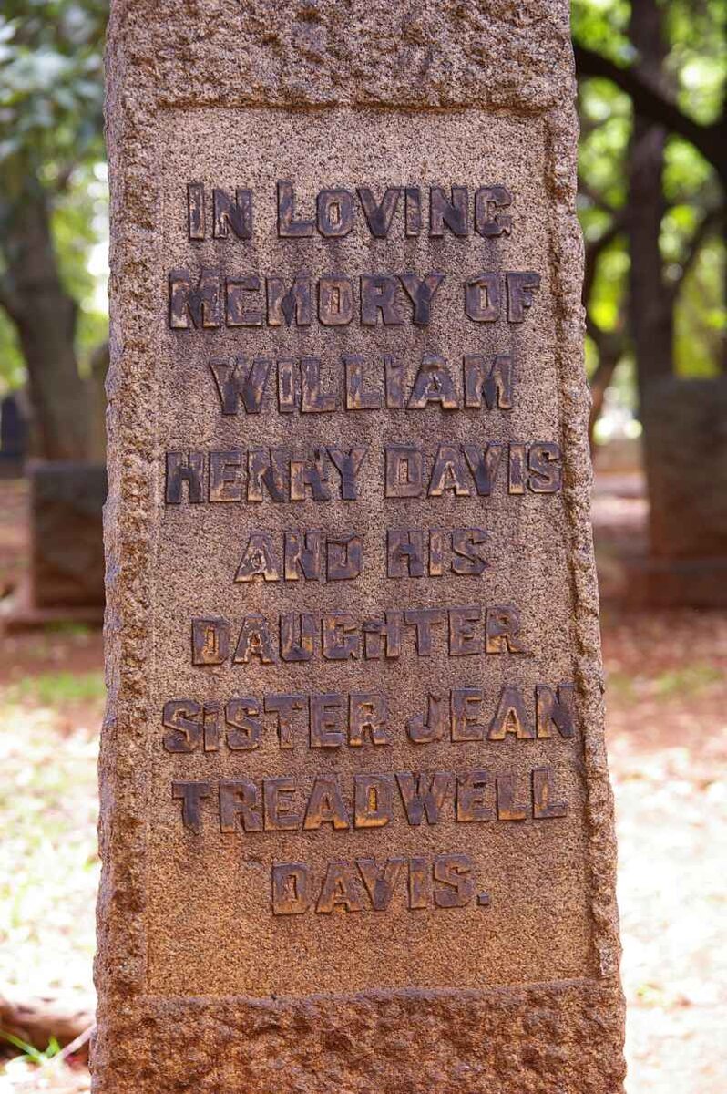 DAVIS William Henry :: DAVIS Jean Treadwell