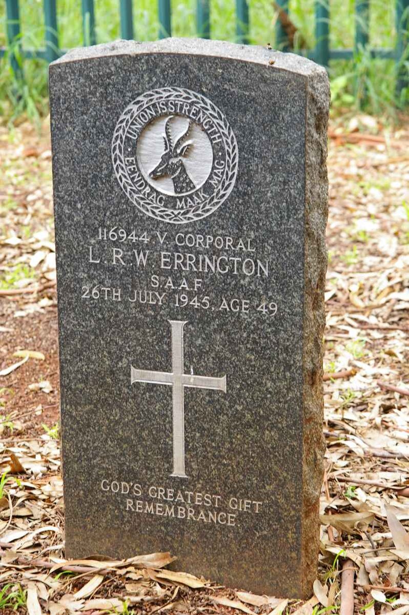 ERRINGTON L.R.W. -1945