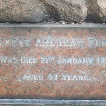 ERDAL Albert Andreas -1899