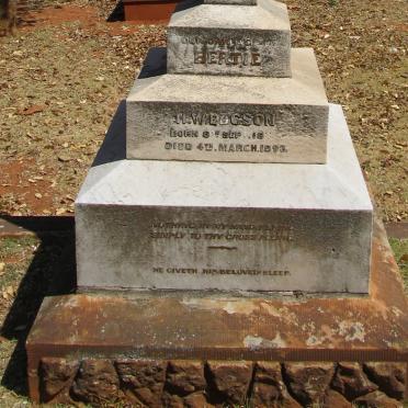 EDGSON H.W. 18??-1893