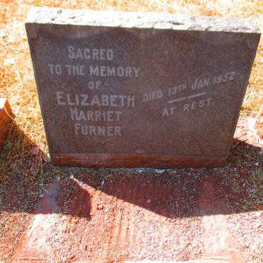 FURNER Elizabeth Harriet  -1952