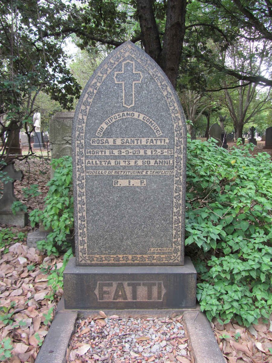 FATTI Rosa E. Santi 1909-1913