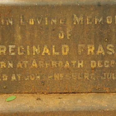 FRASER Reginald 1866-1905