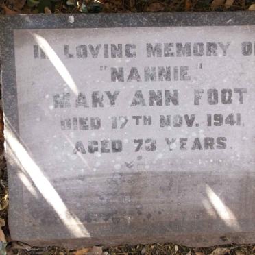 FOOT Mary Ann -1941