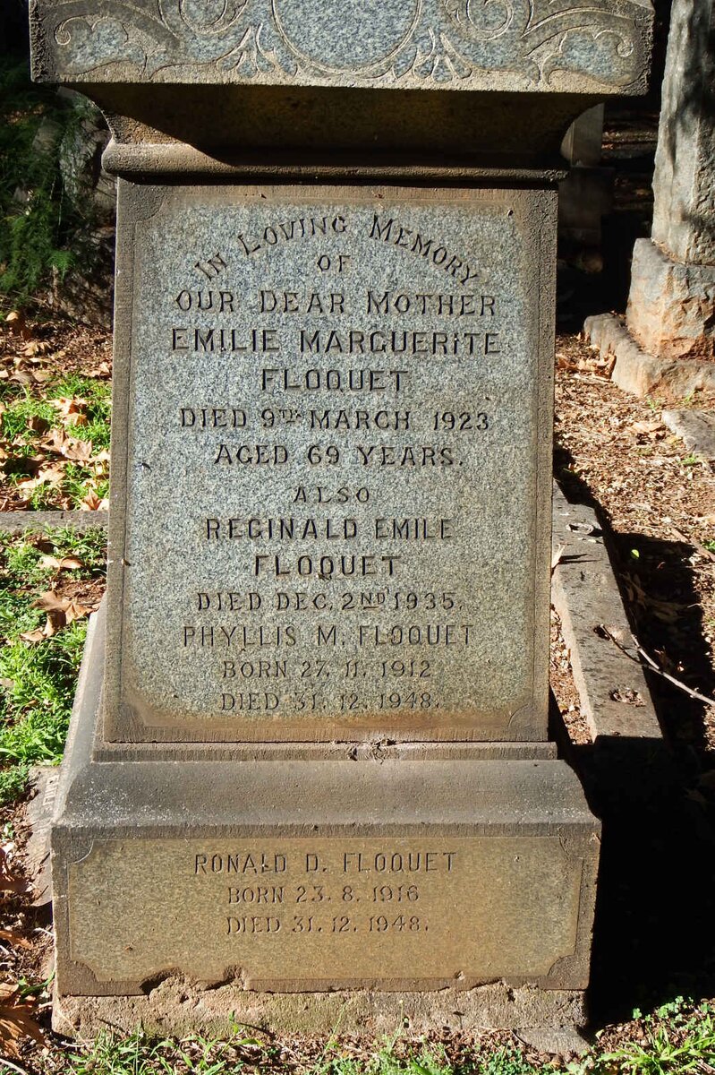 FLOQUET Emilie Marguerite -1923