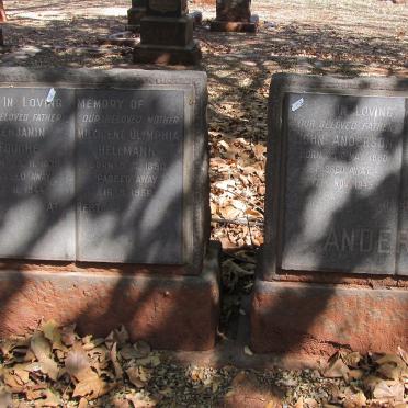 FOUCHE Benjamin 1879-1944 &amp; Millicent Olymphia HELLMANN 1890-1956 :: ANDERSON John 1880-1945 &amp; Betsy 1885-1946