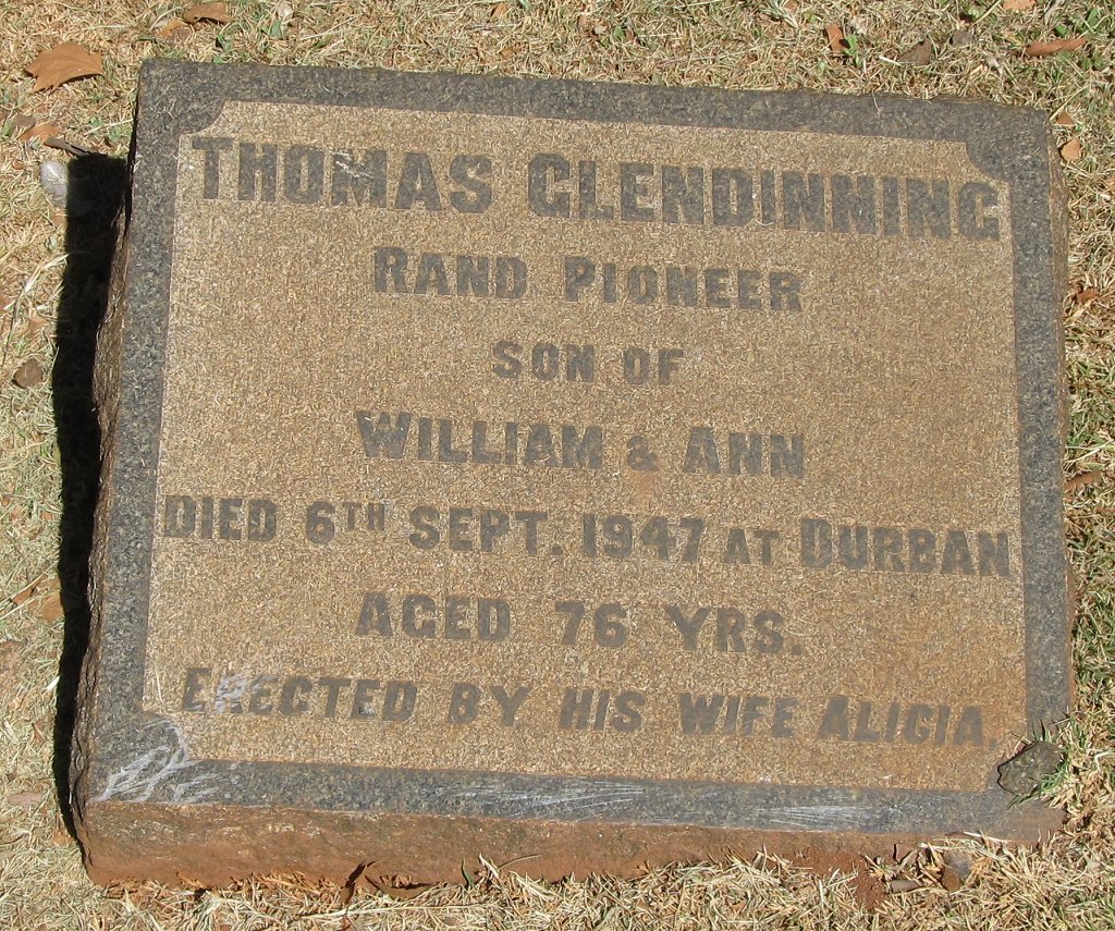 GLENDINNING Thomas -1947