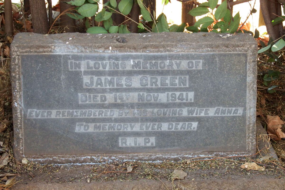 GREEN James -1941