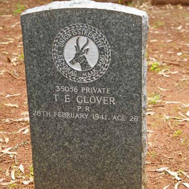 GLOVER T.E. -1941
