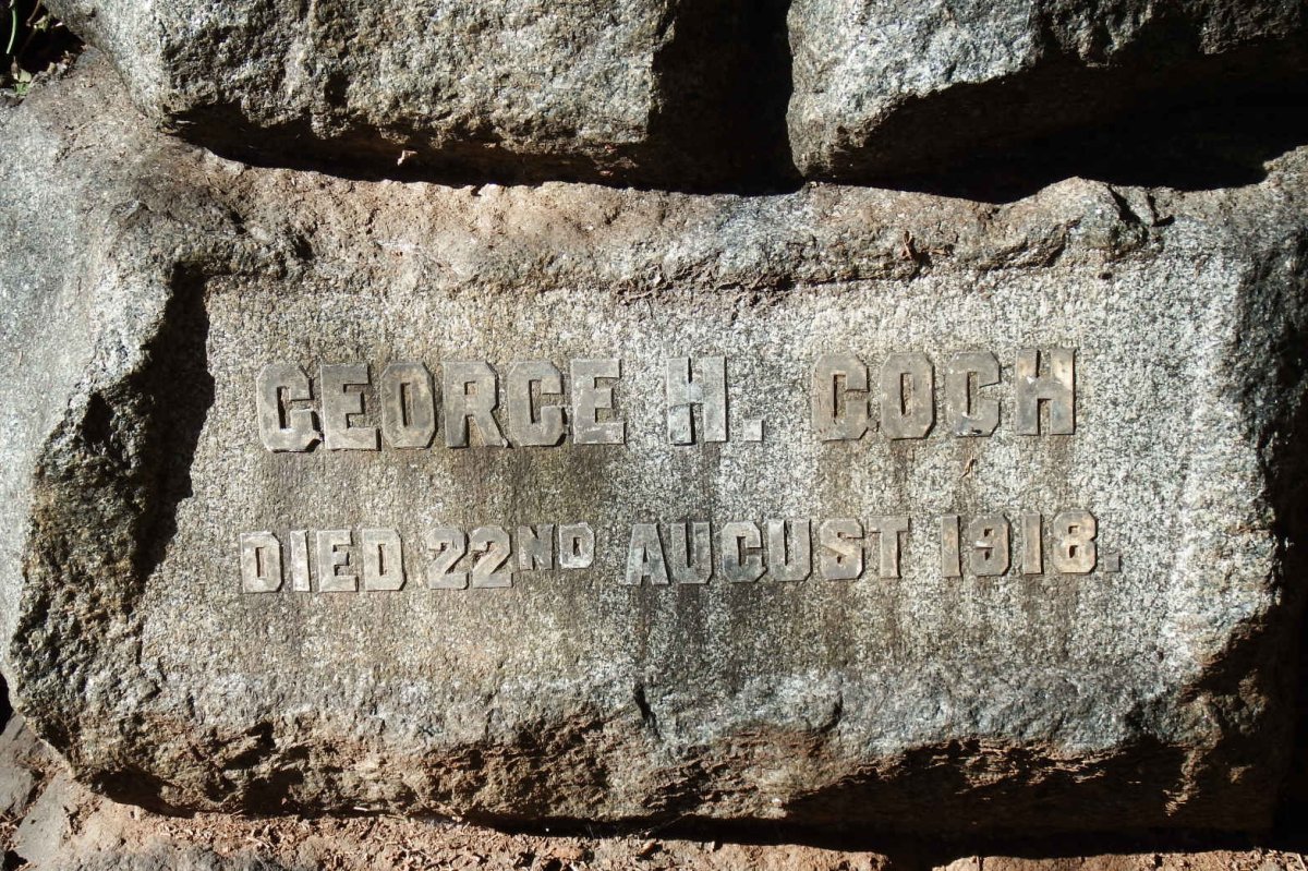 GOCH George H. -1918