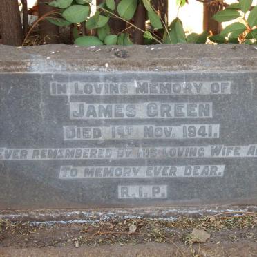 GREEN James -1941