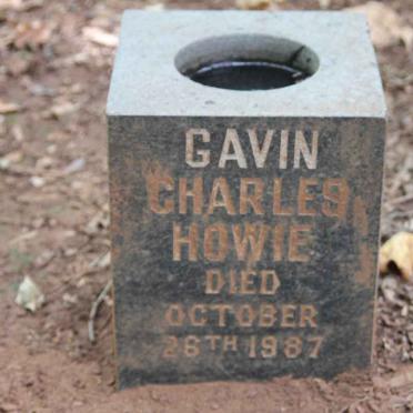 HOWIE Gavin Charles -1987