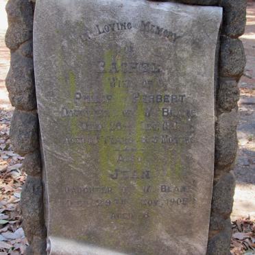 HERBERT Rachel nee BLANE -1903 :: BLANE Jean -1905