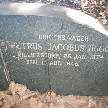 HUGO Petrus Jacobus 1874-1945