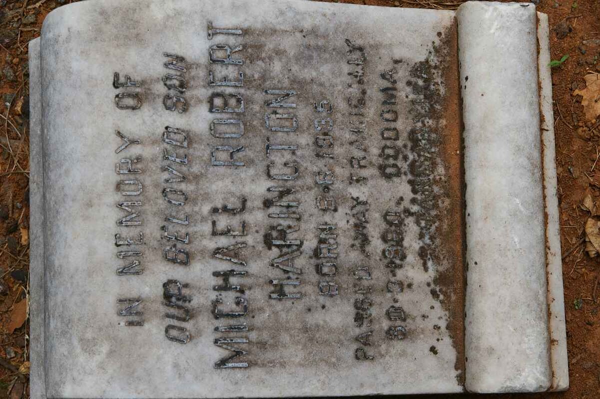 HARINGTON Michael Robert 1935-1980