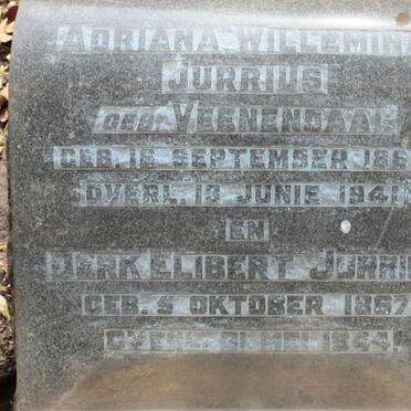JURRIUS Derk Elibert 1867-1944 & Adriana Willemina VEENENDAAL 1866-1941