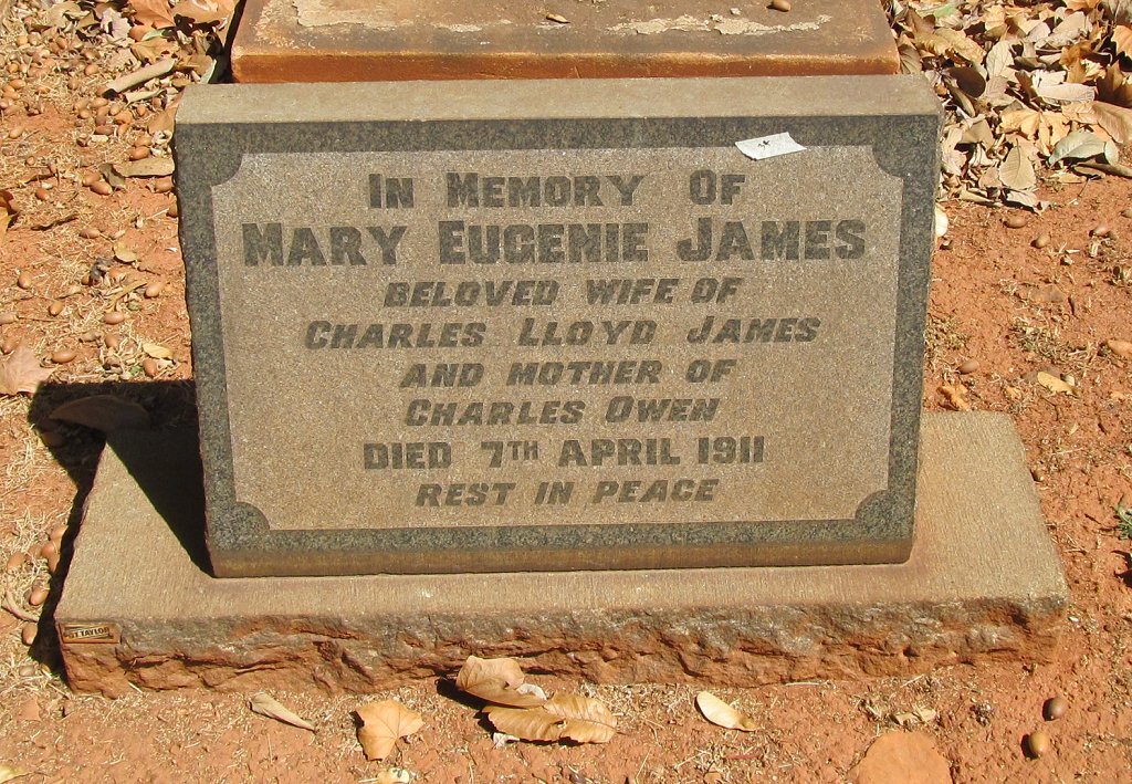 JAMES Mary Eugenie -1911